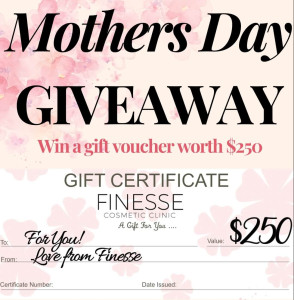 Mother's Day giveaway finesse cosmetics
